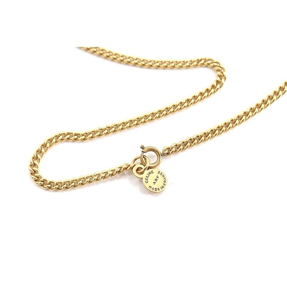 CELINE Eiffel Tower Pendant Necklace - Picture 5 of 8